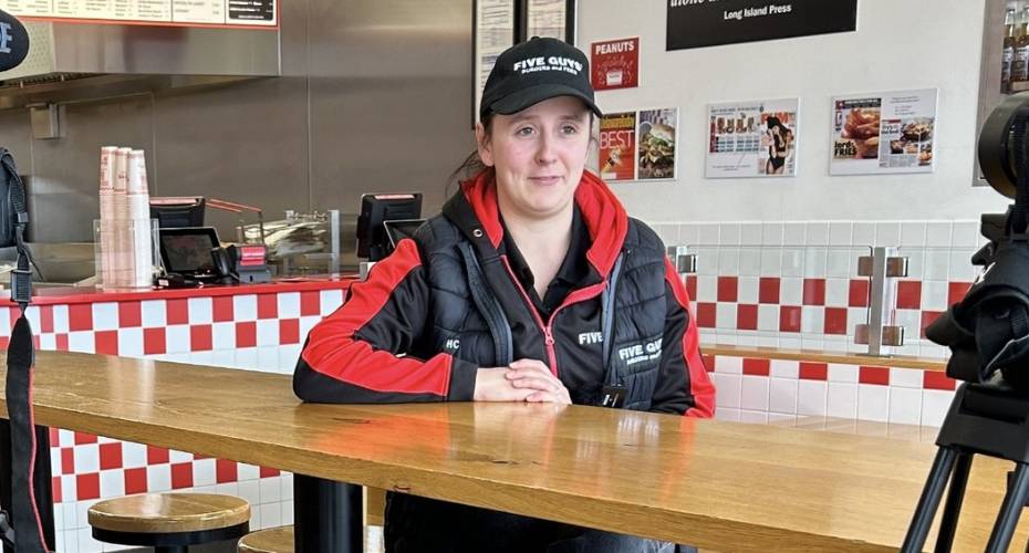 Heather, General Manager at Five Guys