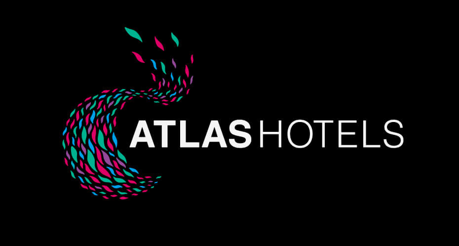 An image of the atlas hotel logo