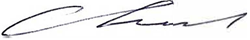 Chris Luck signature