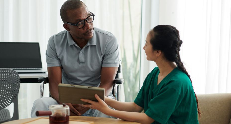 Trusted Assessor Level 3 - Client being advised by OT