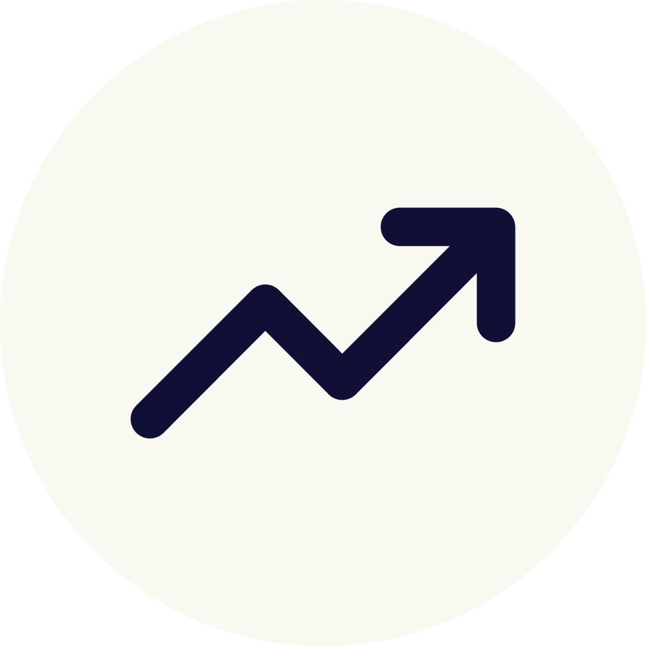 illustration of upward arrow