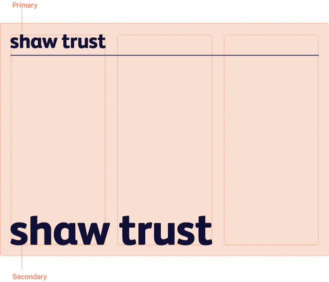 Shaw trust logo positioning landscape thumbnail