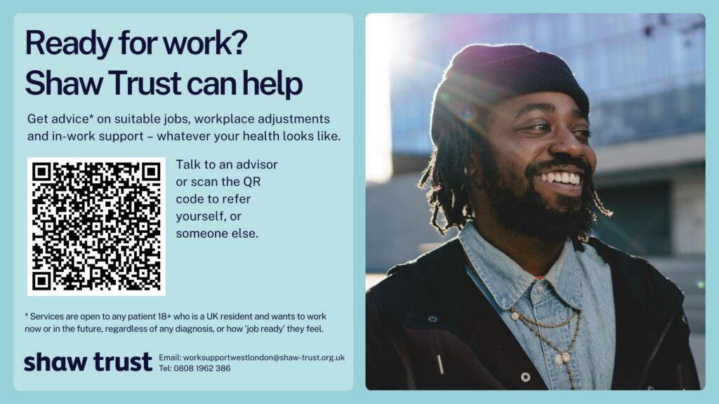Ready for Work Shaw Trust can help digital screen